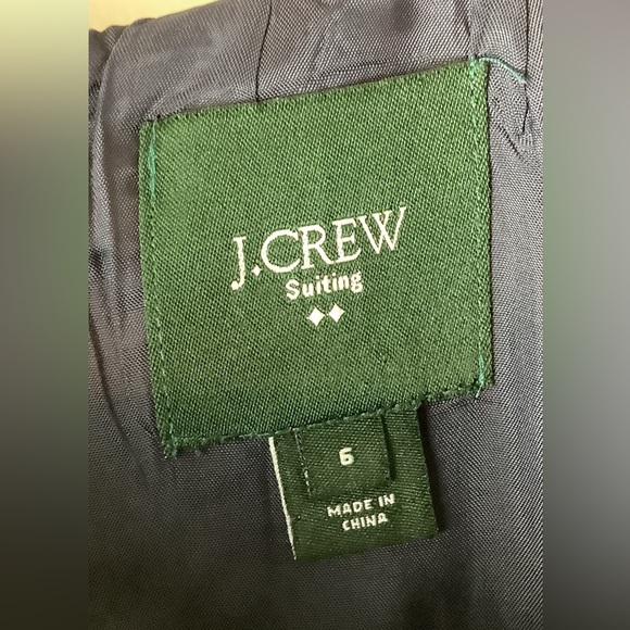 J. Crew Suiting Dark Blue Sleeveless Dress Size 6 - Picture 2 of 5